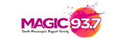 Logo for Magic 93.7 - South Mississippi's Biggest Variety