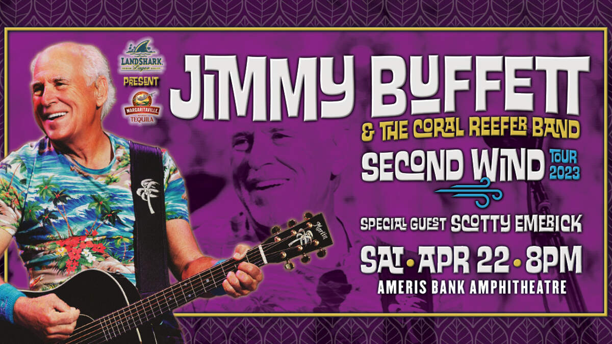 Jimmy Buffett & The Coral Reefer Band Second Wind Tour 2023 94.9 The Bull