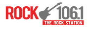 Logo for Rock 106.1 - Gallup's Rock Station