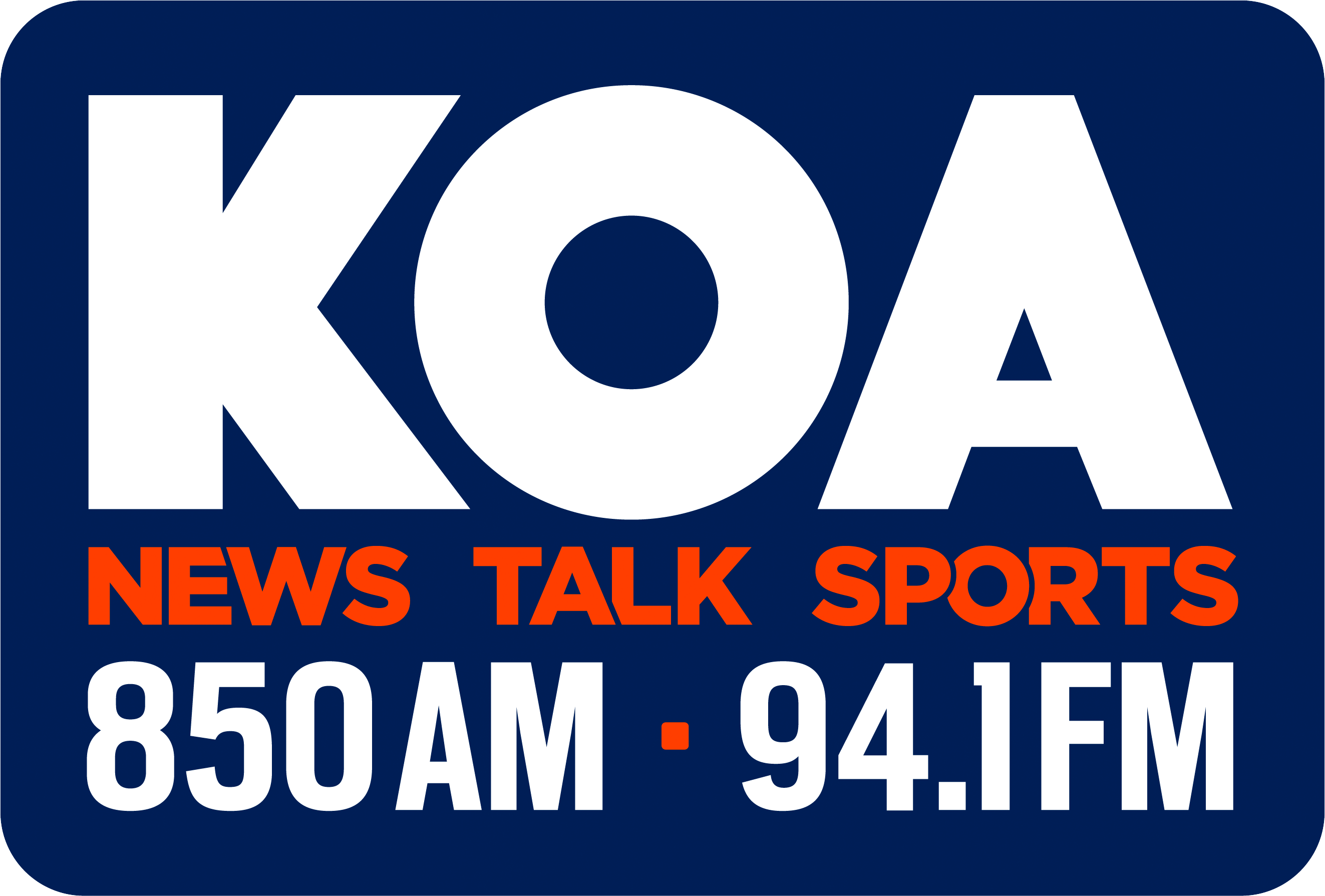 KOA 850 AM &  FM - Colorado's News, Talk & Sports Station