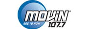 Logo for MOViN 107.7 - The 90s To Now
