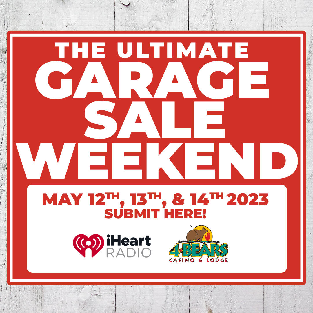 Minot's Ultimate Spring Garage Sale Weekend May 12th, 13th & 14th 2023