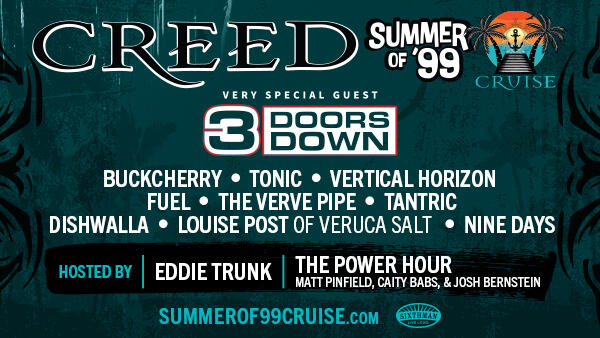 CREED RETURNS WITH SUMMER OF '99 CRUISE | BIG 106.5 | Big Rig