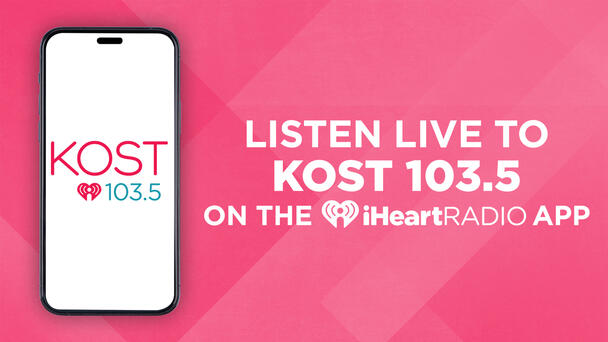 Take KOST 103.5 Everywhere With You On The iHeartRadio App!
