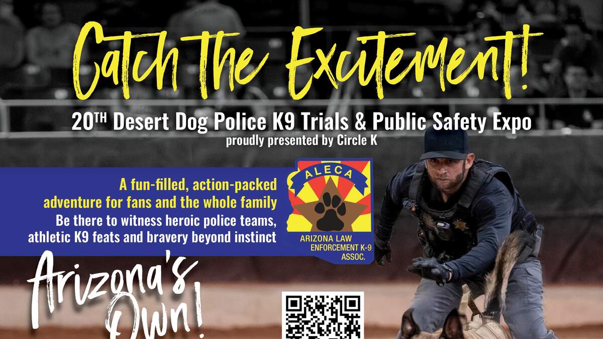 20th Year of Desert Dog Police K9 Trials & Public Safety Expo 99.9 KEZ