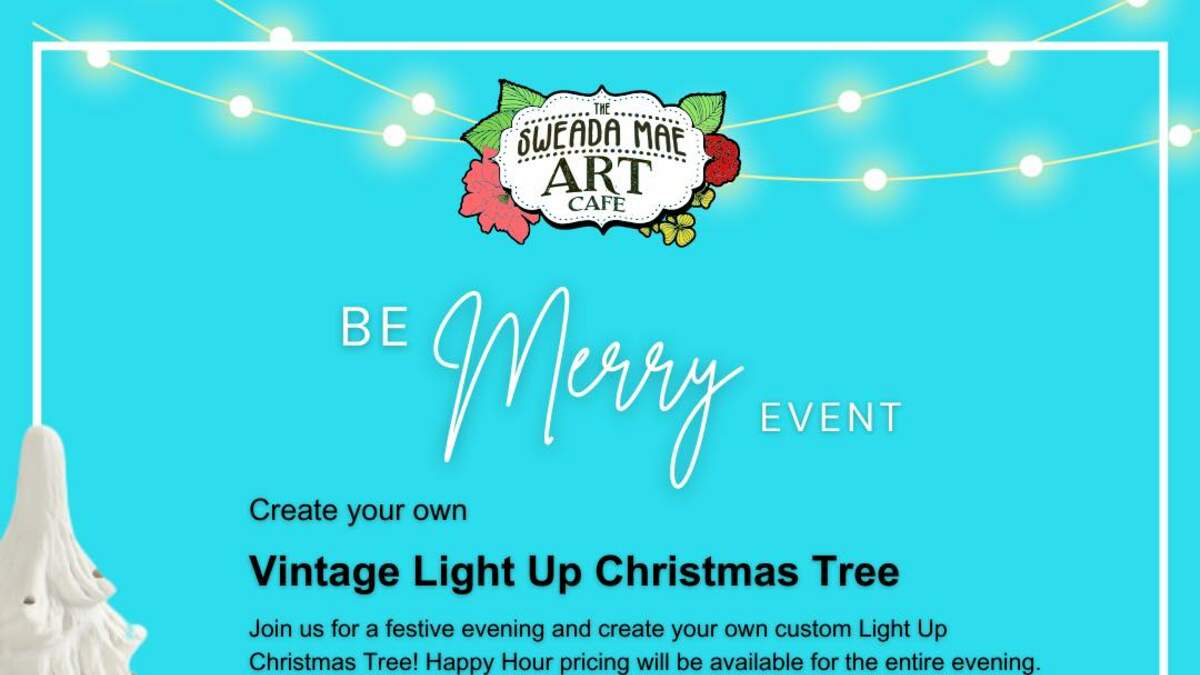 Create-Your-Own Vintage Light-Up Christmas Tree - Marion Convention and  Visitors Bureau