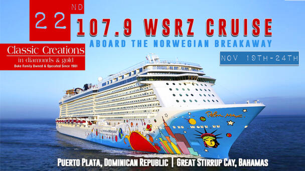 Win a Cabin Aboard the 22nd Annual WSRZ Cruise!