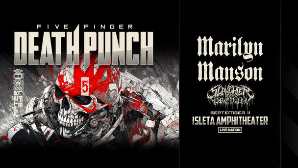 Five Finger Death Punch & Marilyn Manson At Isleta Amphitheater!