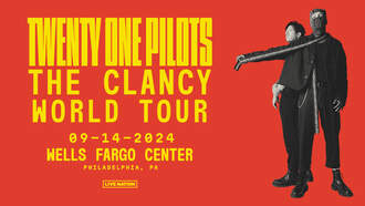 CONCERT ANNOUNCEMENT: Twenty One Pilots @ Wells Fargo Center