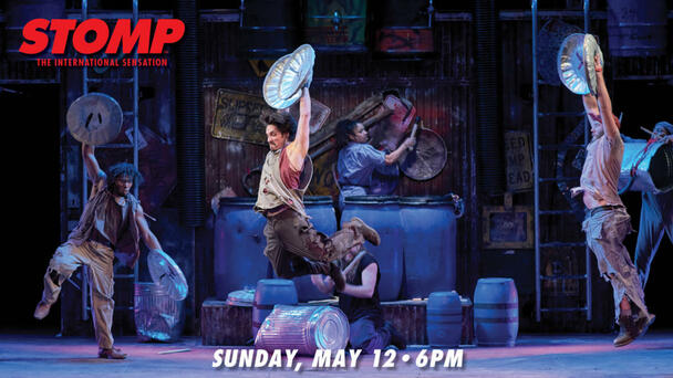 Win tickets to see STOMP at Johnny Mercer Theatre!