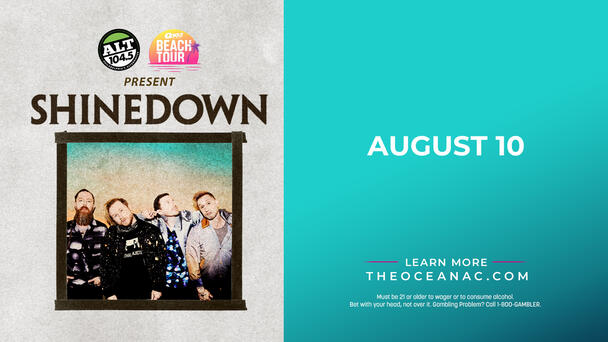 Q102 Beach Tour Presents: Shinedown at Ocean Casino Resort