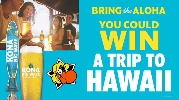 Win a trip to Hawaii from Kona Brewing and WMMS