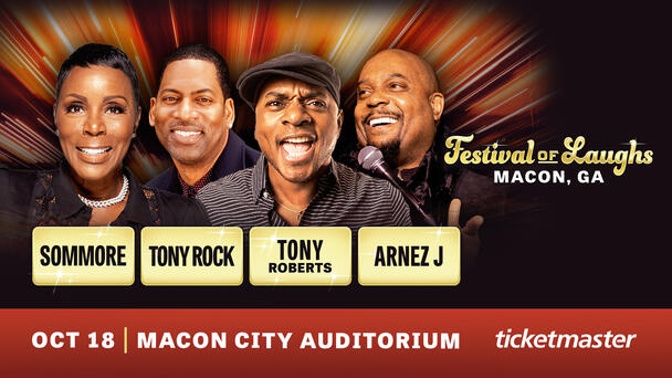 Win tickets to see Festival of Laughs at Macon City Auditorium!