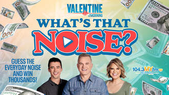 Contest Rules: Valentine In The Morning's "What's That Noise?"