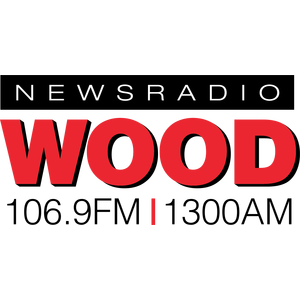Logo for Newsradio WOOD 1300 and 106.9 FM - Grand Rapids News, Weather and Traffic
