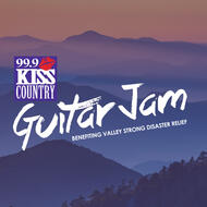 99.9 Kiss Country Guitar Jam for Valley Strong Disaster Relief