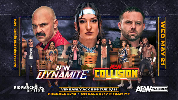 AEW Presents Dynamite at Rio Rancho Events Center!