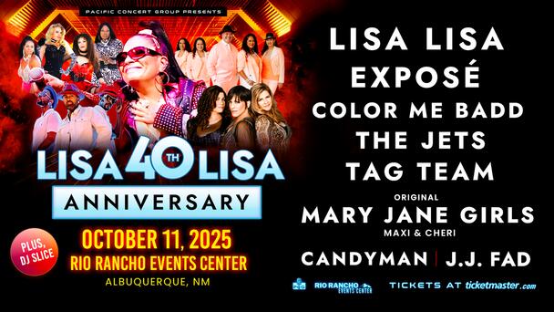 Lisa Lisa: Take You Home Tour, coming to Rio Rancho Events Center!