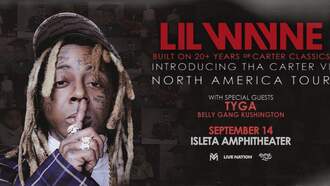 Concerts - Lil Wayne is coming to Isleta Amphitheater!