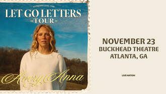 Concerts - Avery Anna Let Go Letters Tour