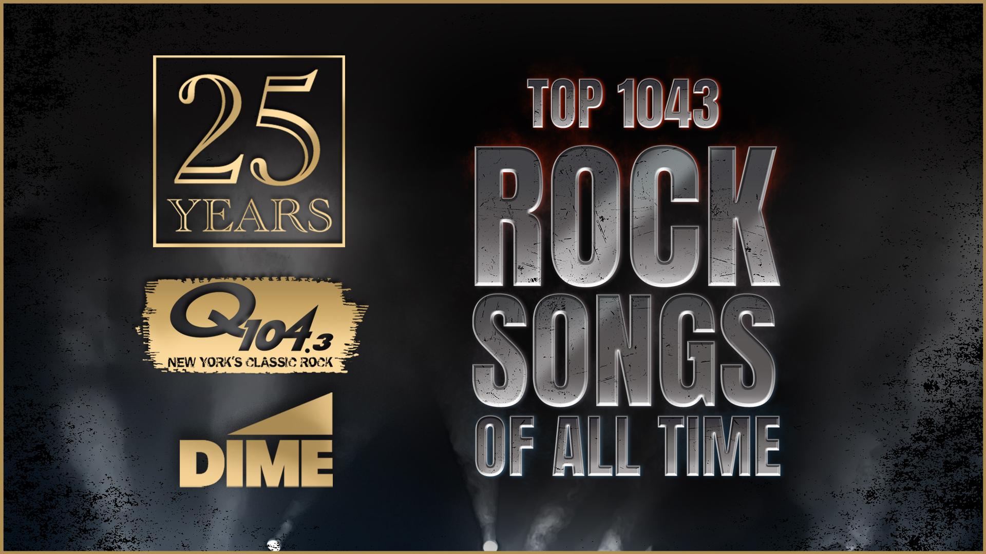 Top 1043 Songs of All Time - Q104.3