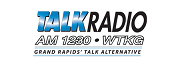 Logo for WTKG 1230 AM - Grand Rapids' Choice for Talk & FOX Sports Radio