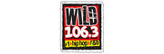 Logo for Wild 1063 - #1 for Hip Hop and R&B in Hattiesburg & Laurel