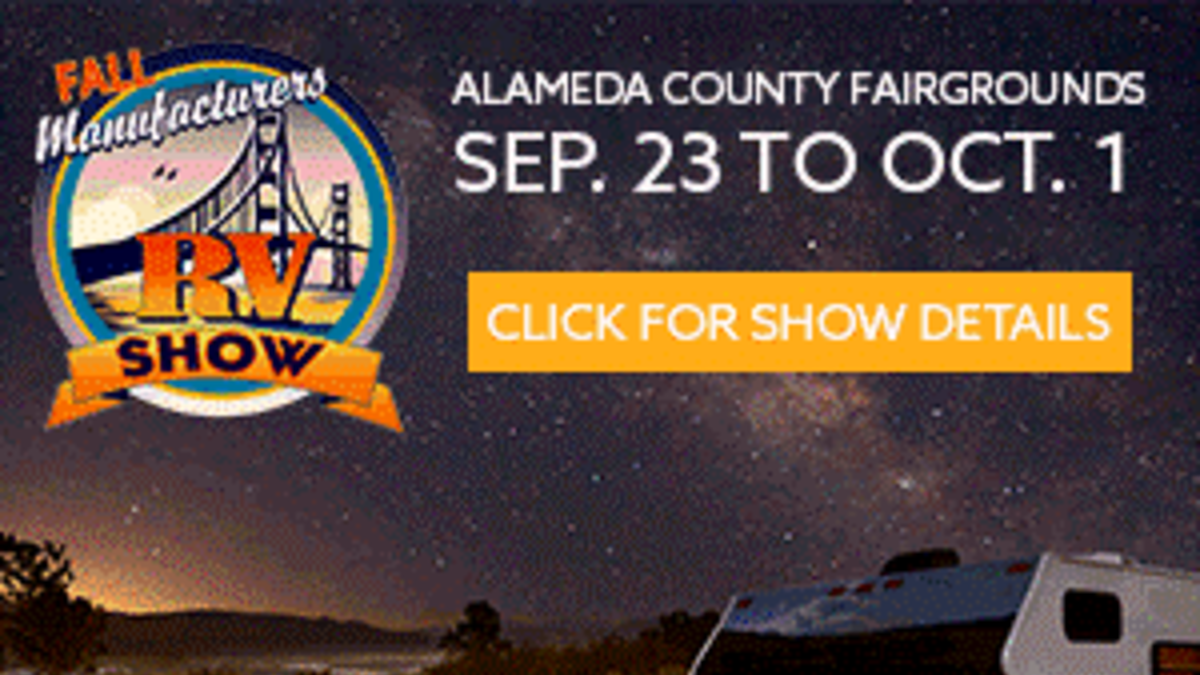 The Fall Manufacturers RV Show at the Alameda County Fairgrounds 103.