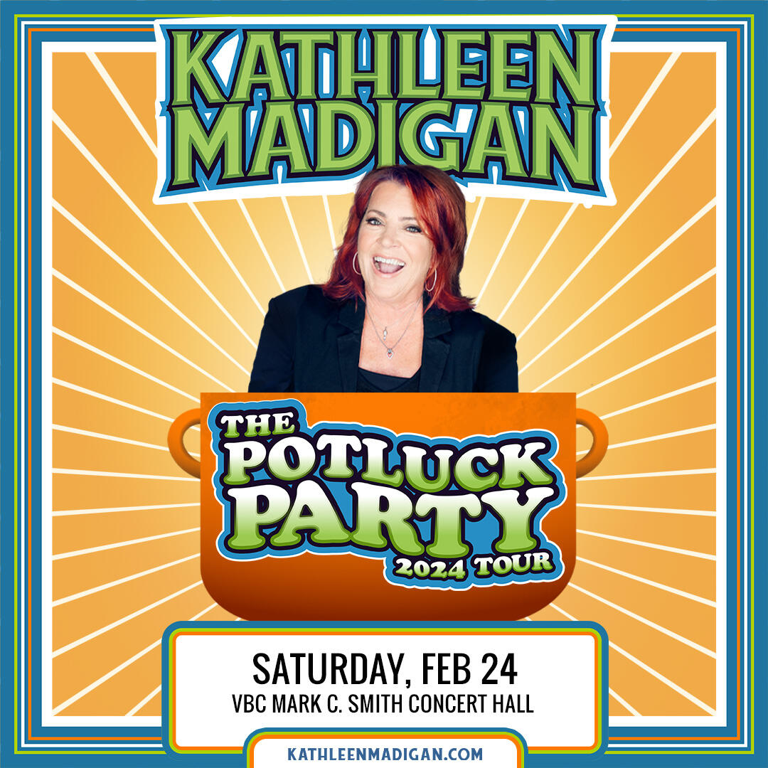 Kathleen Madigan's Potluck Party Tour LIVE At The VBC! | 102.1 WDRM