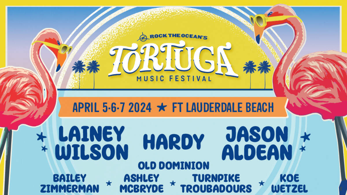Tortuga Music Festival 2024 Fort Lauderdale Beach Magic 100.1