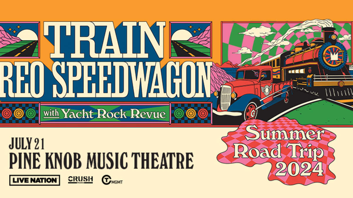 Train & REO Speedwagon Summer Road Trip 2024 100.3 WNIC