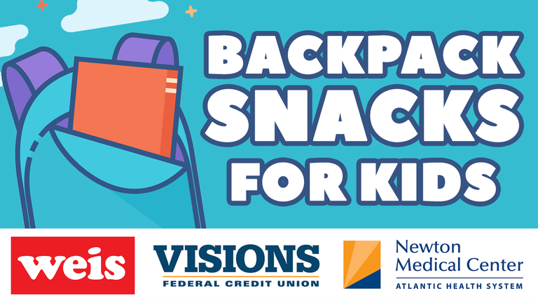 Backpack snacks for kids logo