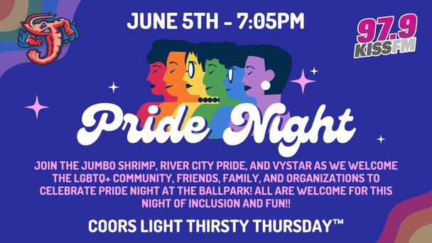 Jacksonville Jumbo Shrimp Baseball - June 5, Game - Coors Light Thirsty Thursday™
