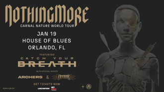 Nothing More at House of Blues Orlando 1/19/25