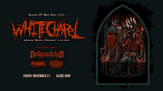 Concerts - Whitechapel at Globe Iron