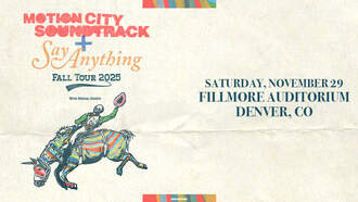 Concerts - Motion City Soundtrack and Say Anything