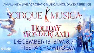 Cirque Musica Holiday Wonderland at Harrah's Laughlin!