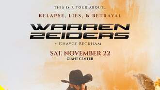 Concerts - WARREN ZEIDERS AT HERSHEY GIANT CENTER 