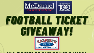 Station Events - McDaniel Automotive Football Ticket Giveaway!