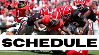 Georgia Bulldogs Schedule