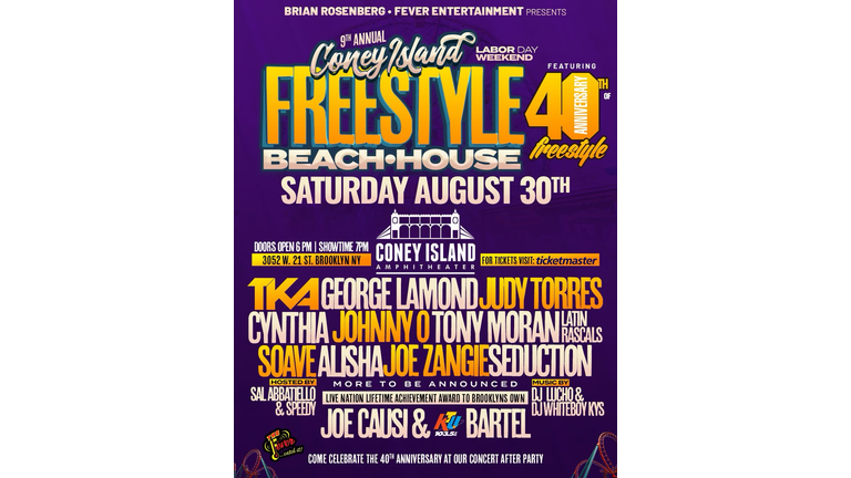 This Labor Day Weekend-9th Annual Coney Island Freestyle