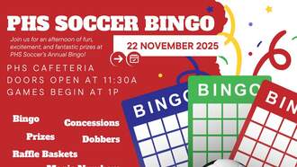 PHS Soccer Bingo