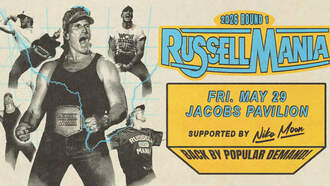 Concerts - Russell Dickerson at Jacobs Pavilion 