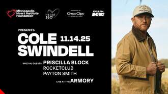 Community - K102 Presents Cole Swindell: Concert for Heart Research