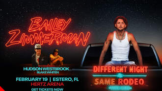 Concerts - Bailey Zimmerman Is Coming To Florida