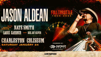 Concerts - Jason Aldean @ the Charleston Coliseum on 1/24/26
