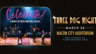 Three Dog Night at the Macon City Auditorium