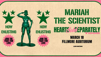 Concerts - Mariah the Scientist at Fillmore Auditorium 3/18