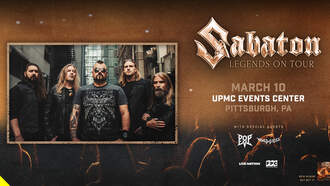 Concerts - SABATON @ UPMC EVENTS CENTER