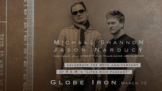 Concerts - Michael Shannon & Jason Narducy at Globe Iron